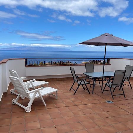 Amazing Duplex With Large Terrace And Sea Views Apartman Puerto de Santiago  Kültér fotó