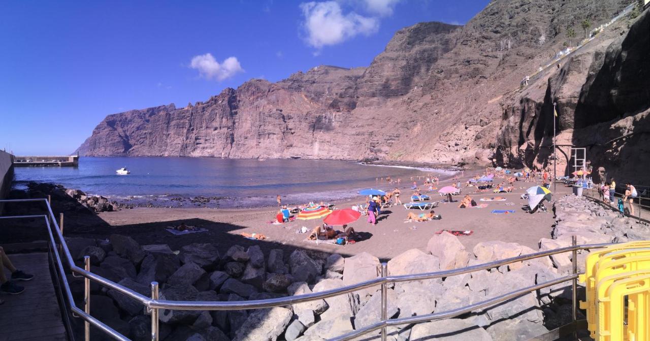 Amazing Duplex With Large Terrace And Sea Views Apartman Puerto de Santiago  Kültér fotó