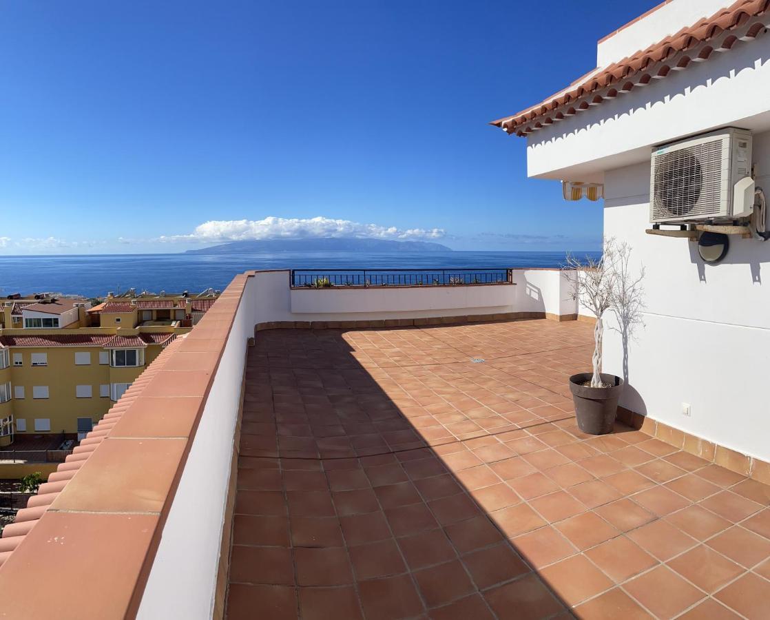 Amazing Duplex With Large Terrace And Sea Views Apartman Puerto de Santiago  Kültér fotó