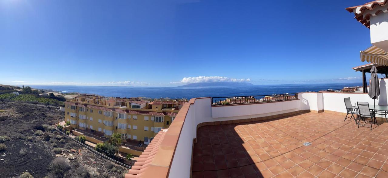 Amazing Duplex With Large Terrace And Sea Views Apartman Puerto de Santiago  Kültér fotó